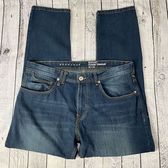 SEAN JOHN Bedford Classic Straight Jeans - Picture 3 of 5